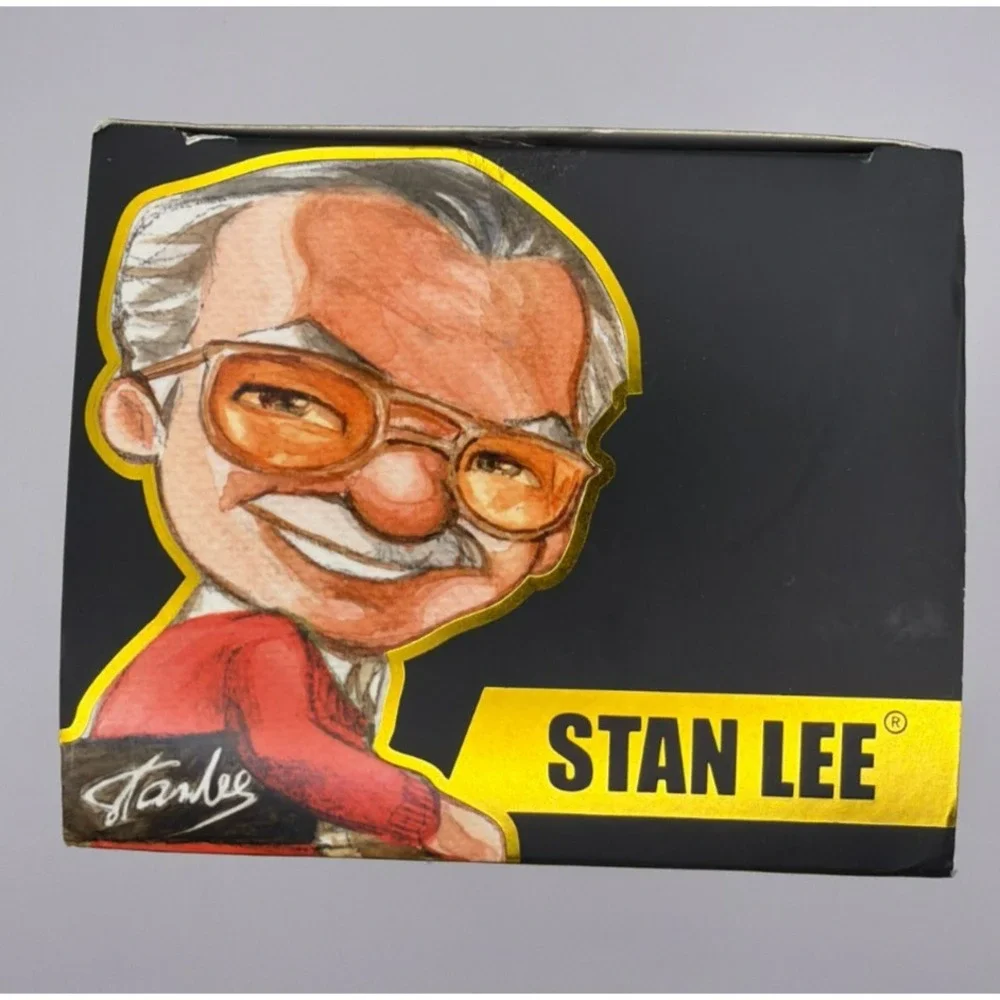 Stan Lee MiniCo Variant Iron Studios Target Exclusive Red Sweater Figure in Box